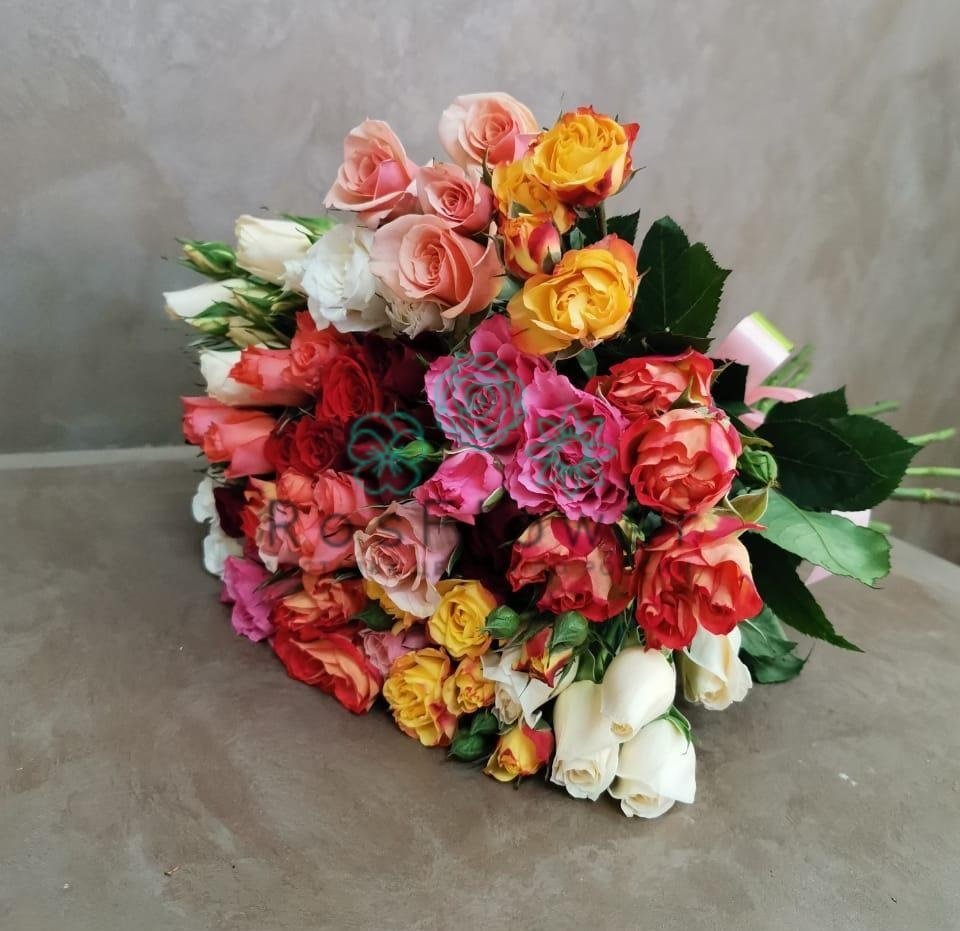 Букет цветов из: Розы в Бакчаре