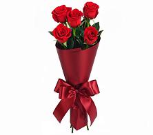 Букет 5 Красных роз Эдлесс Лав в Бакчаре