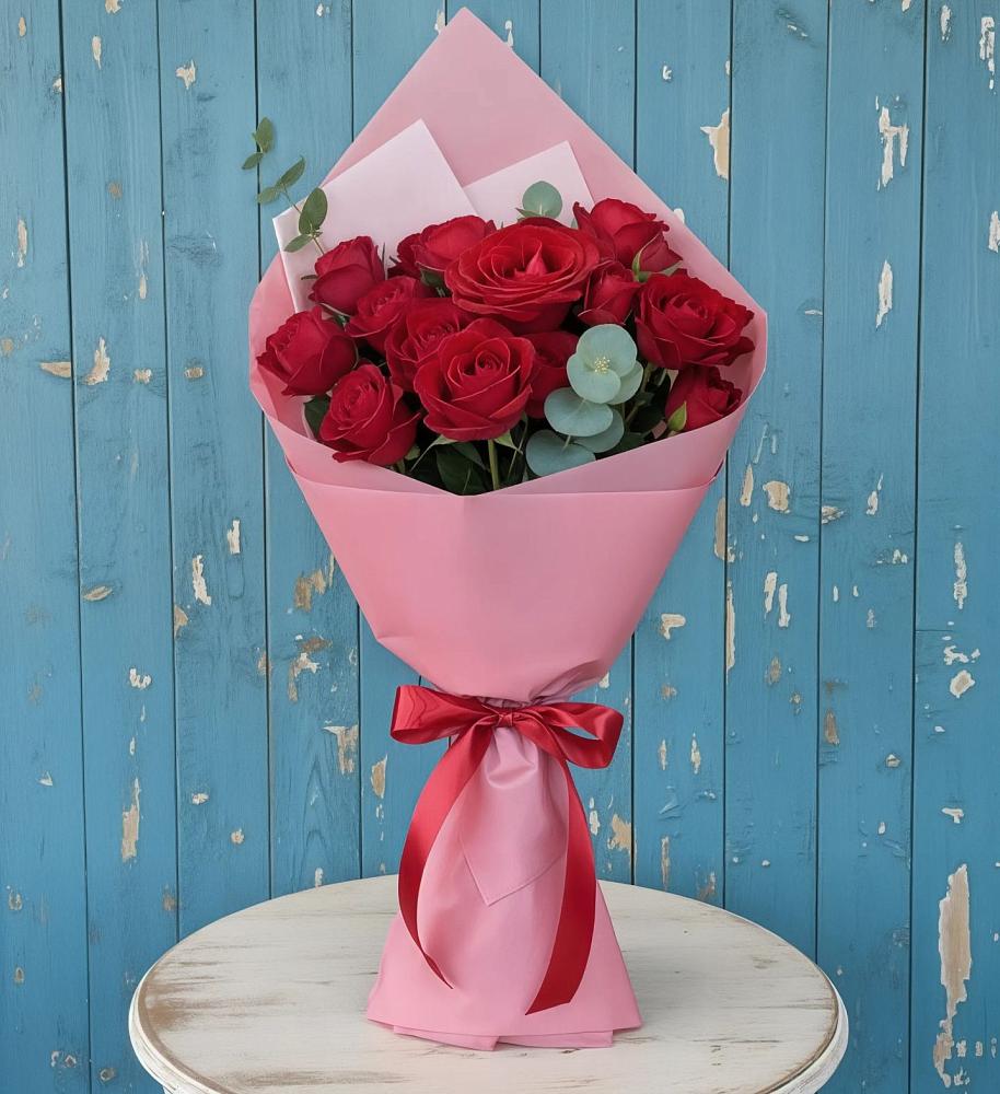 Букет цветов из: Розы в Бакчаре