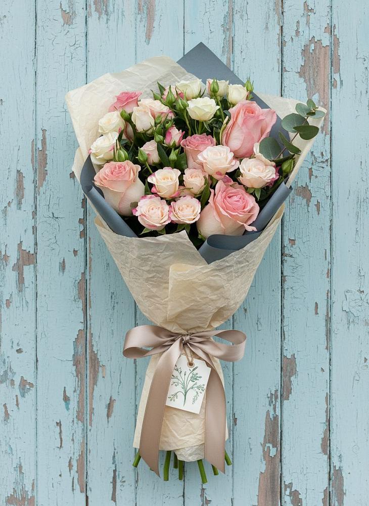 Букет цветов из: Розы в Бакчаре