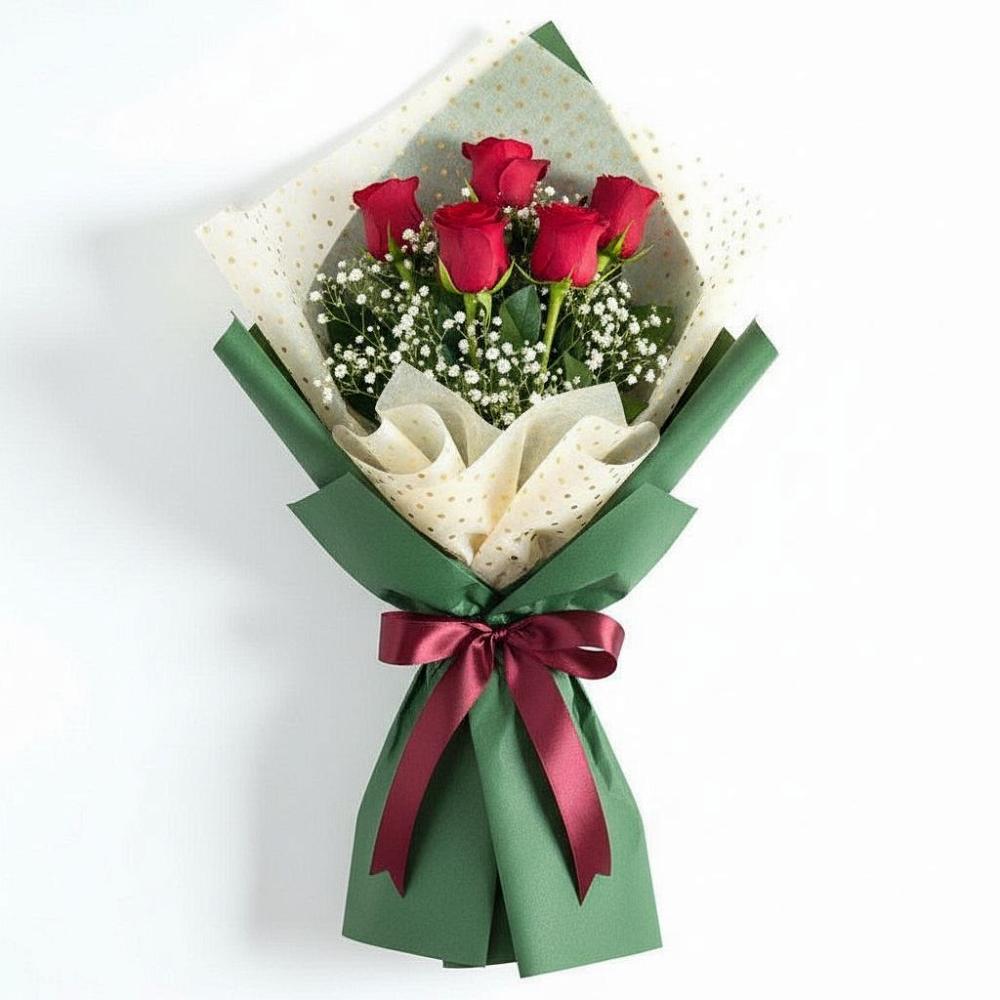 Букет цветов из: Розы в Бакчаре