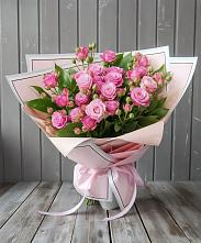 Букет Розовый кустик #REPLACE_PRED# Бакчаре