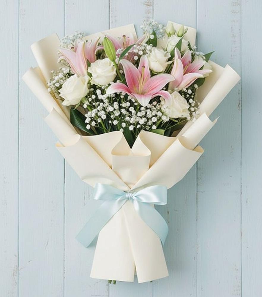 Букет цветов из: Лилии в Бакчаре