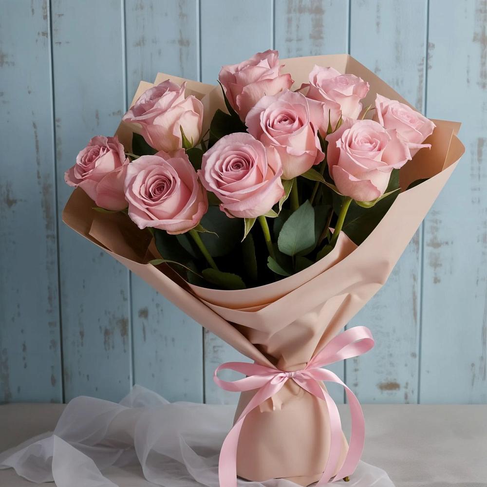 Букет цветов из: Розы в Бакчаре