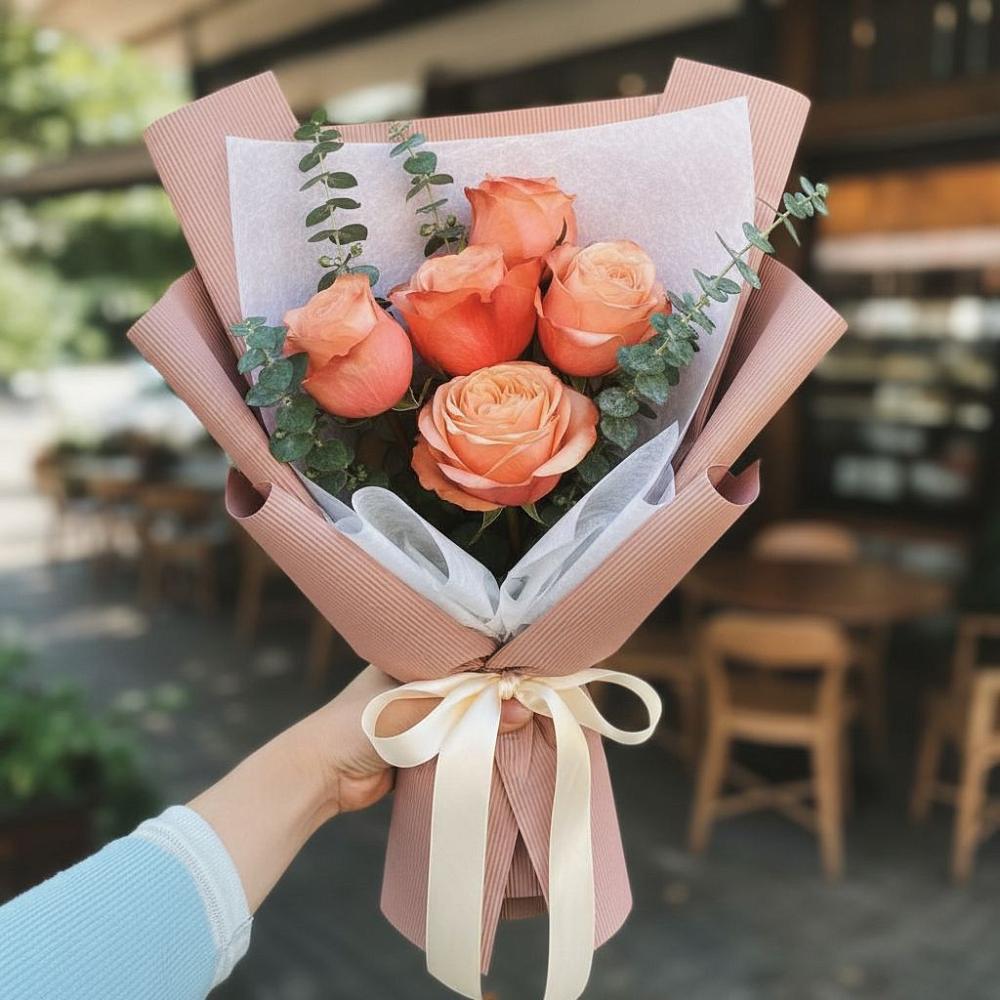 Букет цветов из: Розы в Бакчаре