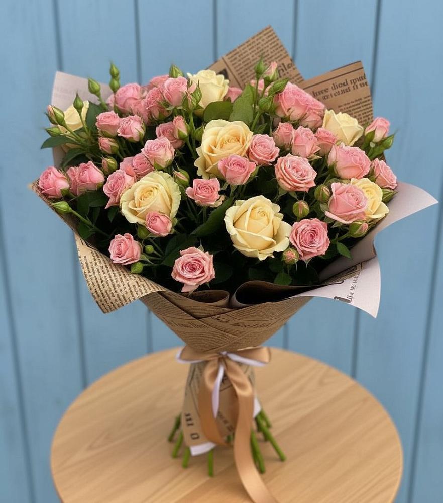 Букет цветов из: Розы в Бакчаре