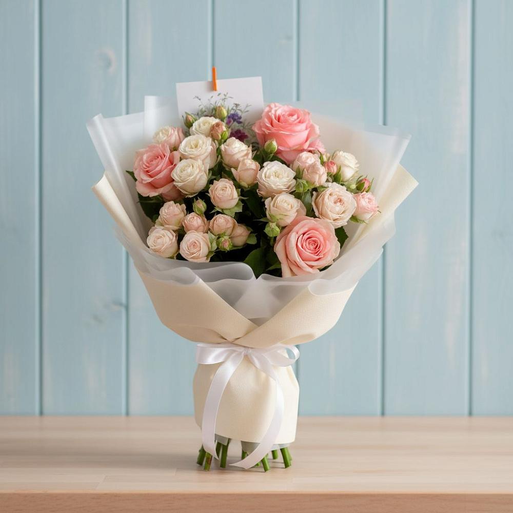 Букет цветов из: Розы в Бакчаре