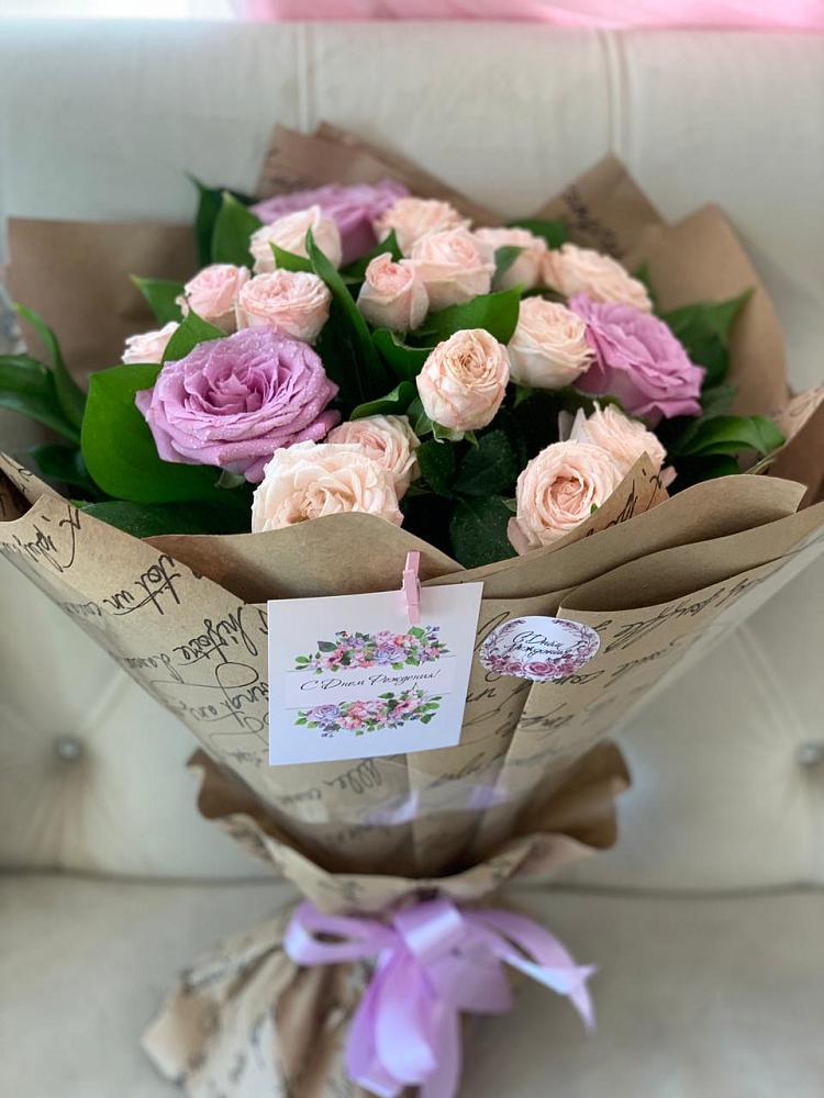 Букет цветов из: Розы в Бакчаре