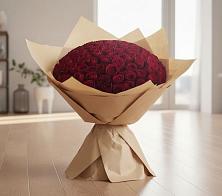 Букет 101 Красная роза #REPLACE_PRED# Бакчаре