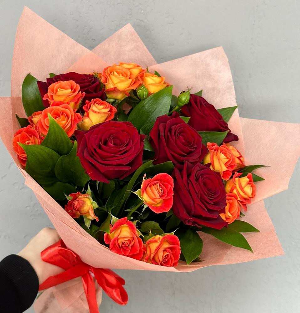 Букет Любовь и восторг в Бакчаре