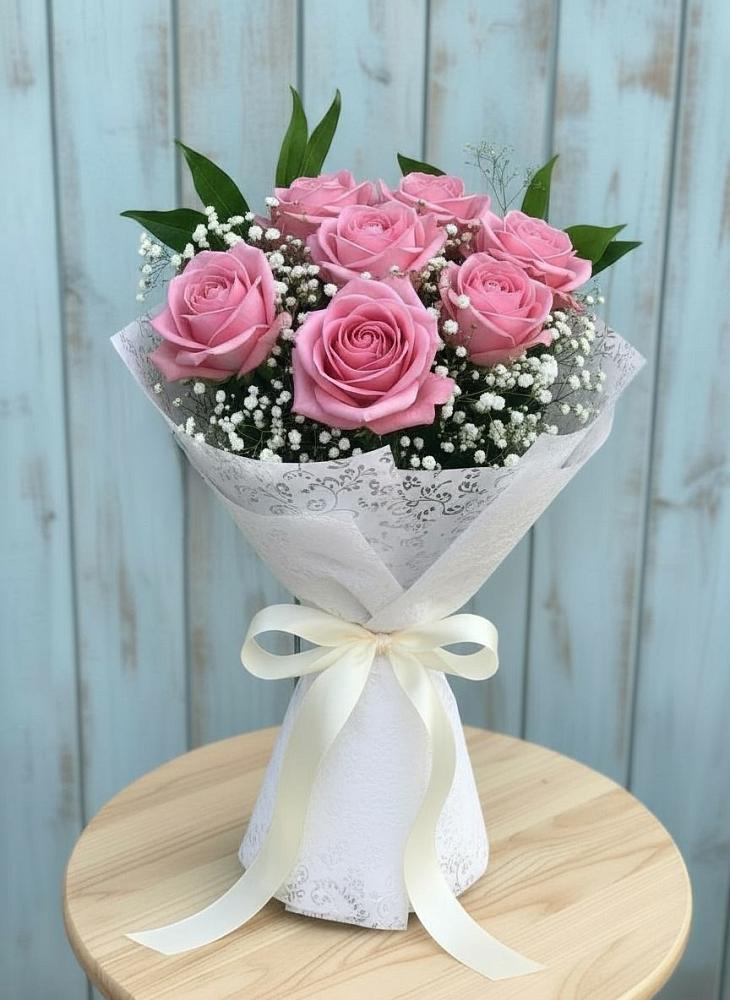 Букет цветов из: Розы в Бакчаре