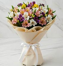 Букет цветов из:  Альстромерии в Бакчаре