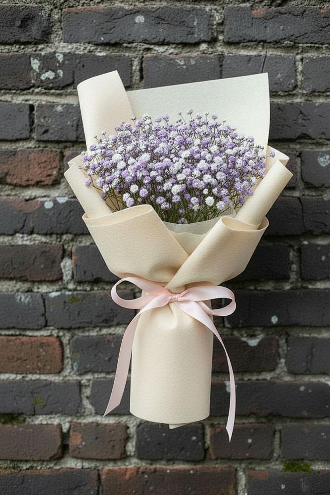 Букет цветов из: Гипсофила в Бакчаре