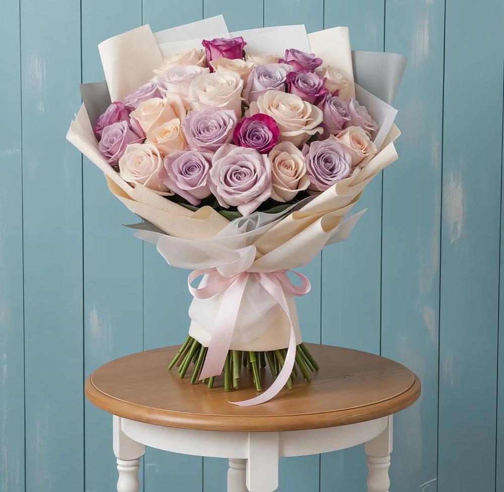 Букет цветов из: Розы в Бакчаре