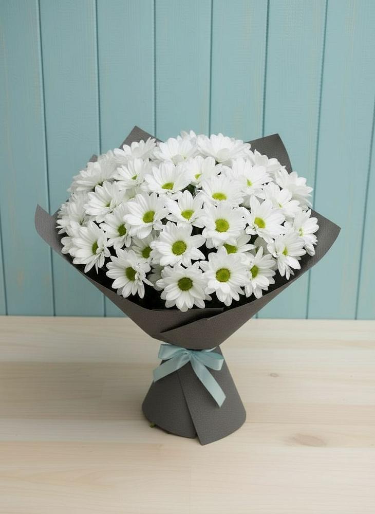 Букет цветов из: Хризантемы в Бакчаре