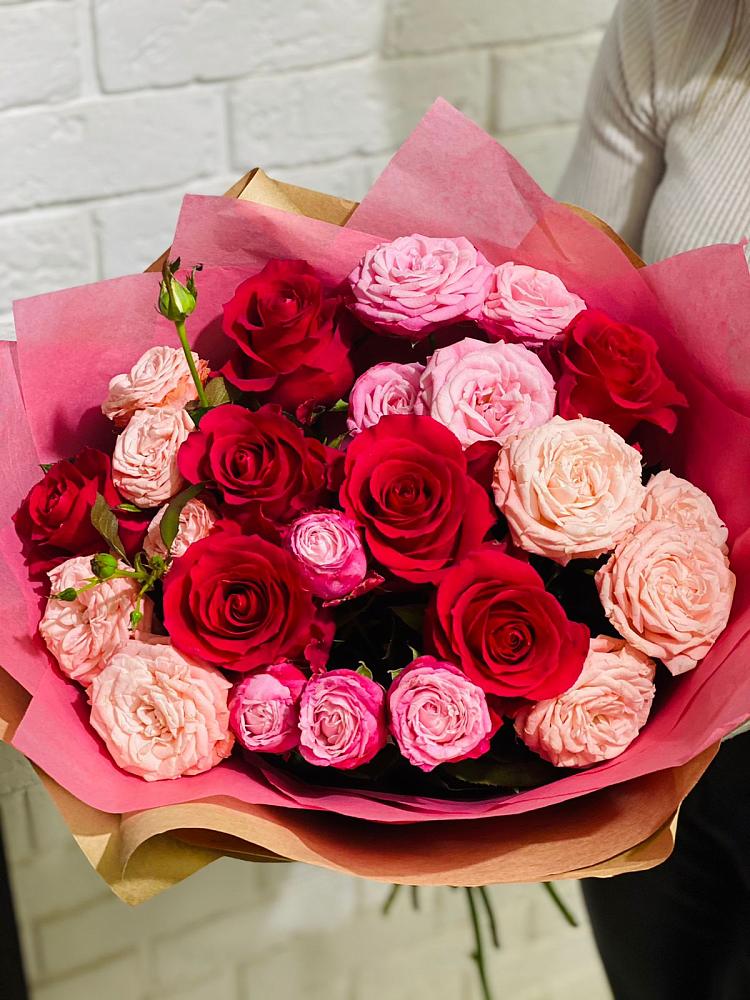 Букет цветов из: Розы в Бакчаре