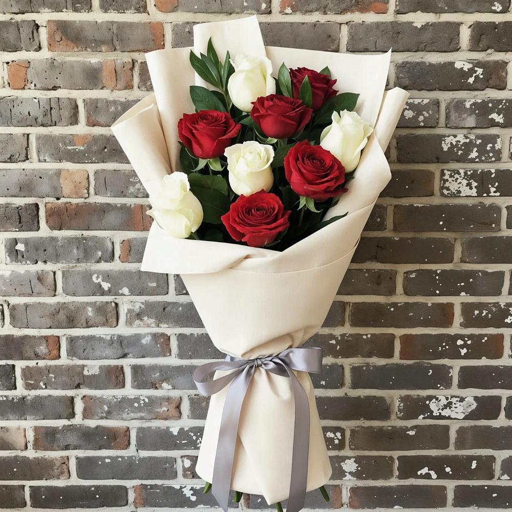 Букет цветов из: Розы в Бакчаре