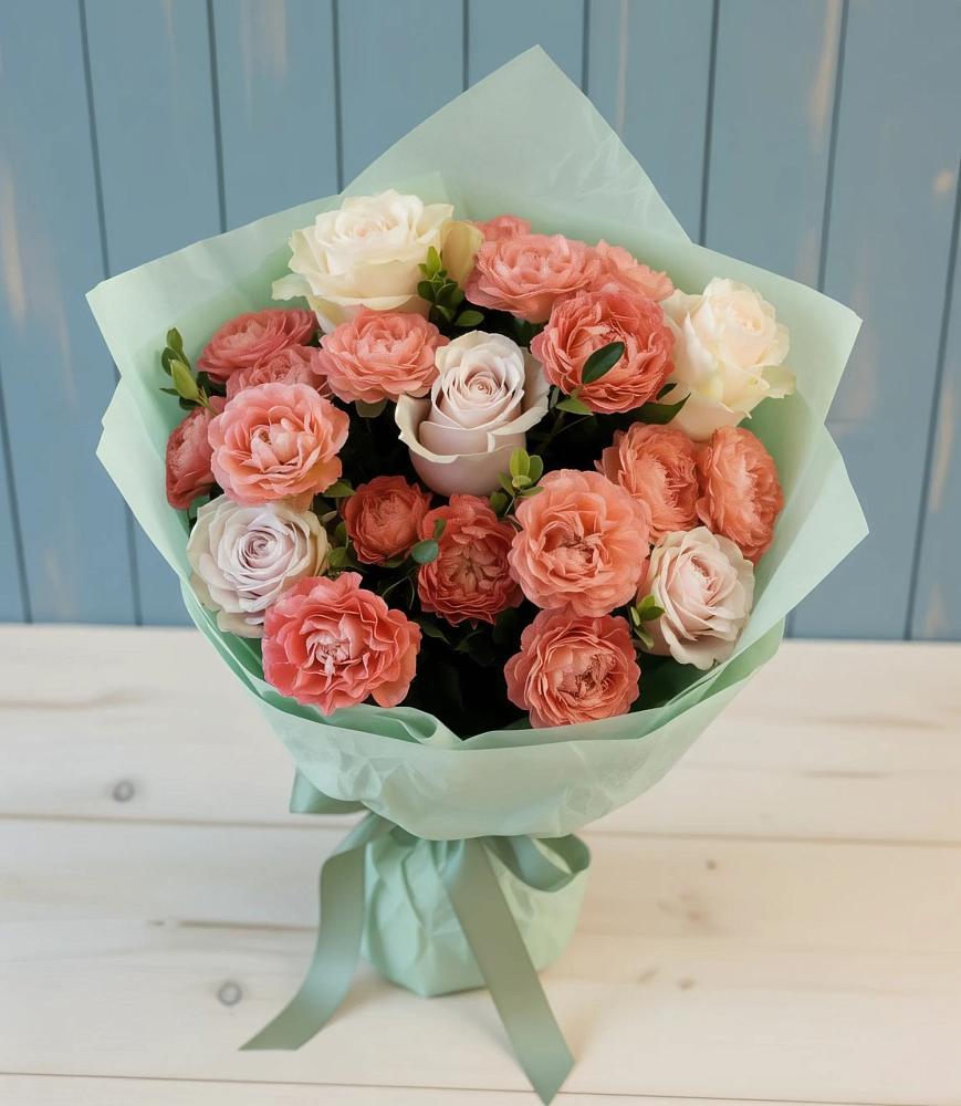 Букет цветов из: Розы в Бакчаре