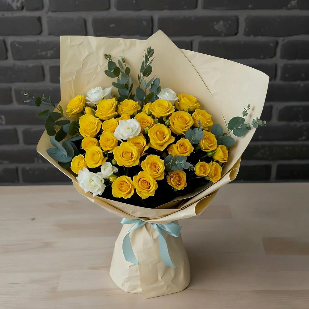 Букет цветов из: Розы в Бакчаре