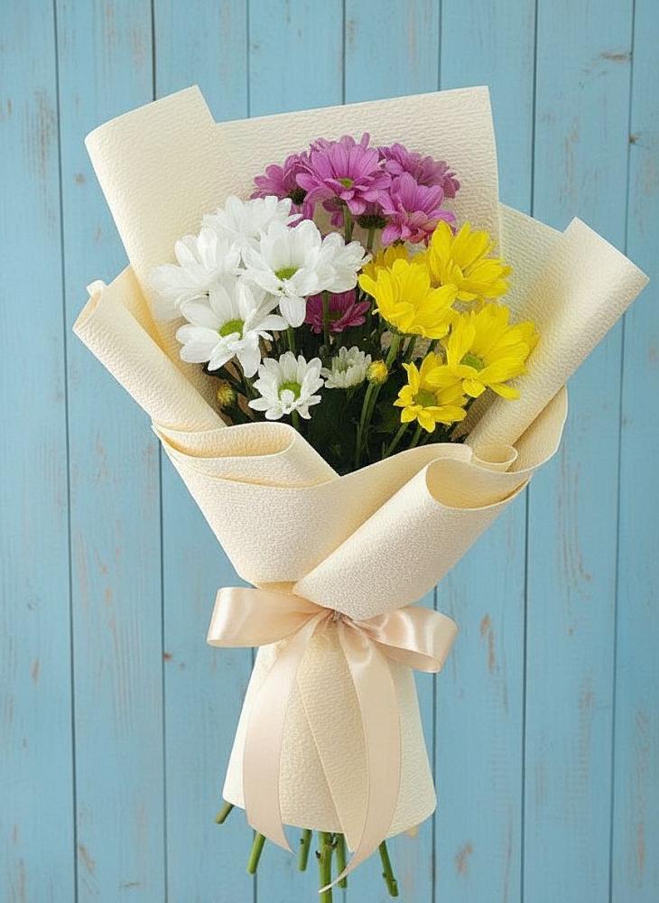 Букет цветов из: Хризантемы в Бакчаре