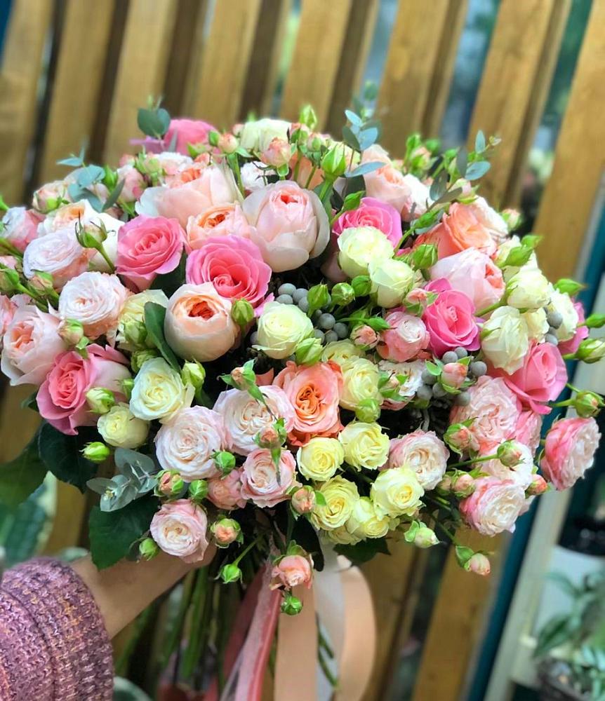 Букет цветов из: Розы в Бакчаре