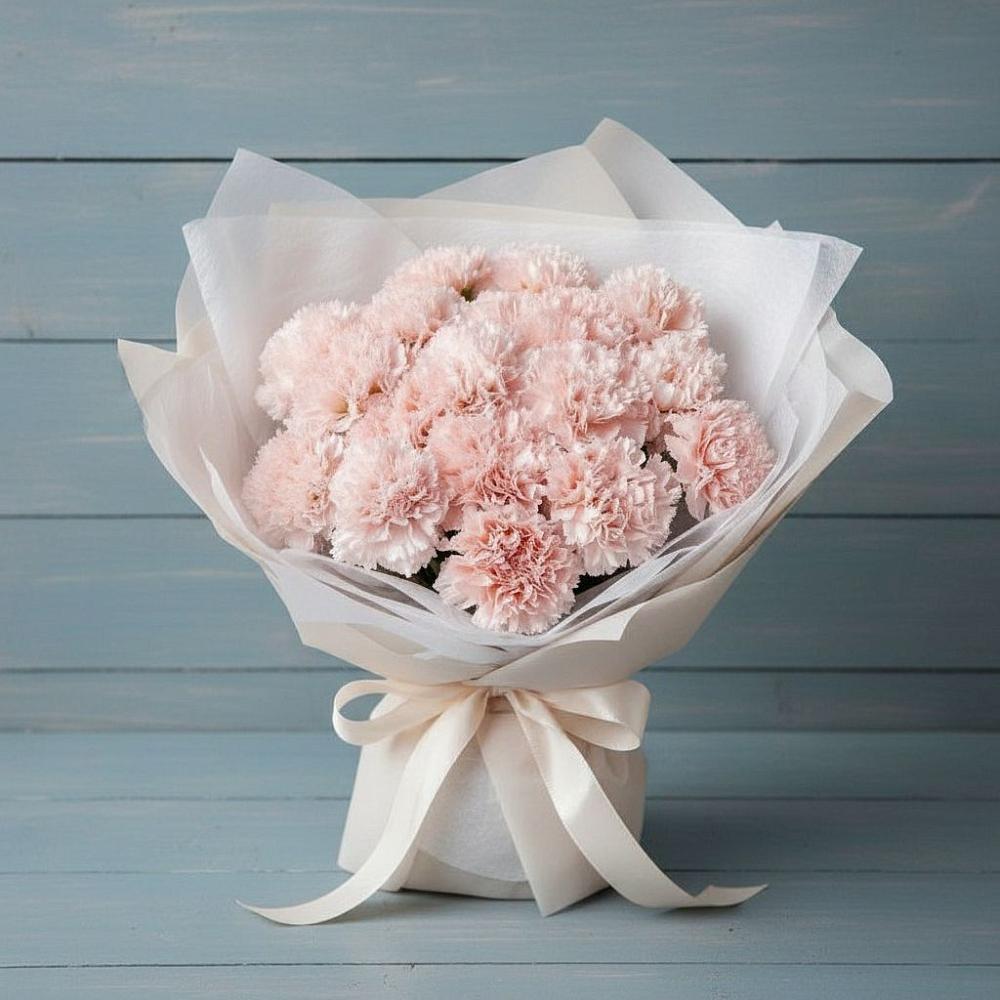 Букет цветов из: Гвоздики в Бакчаре