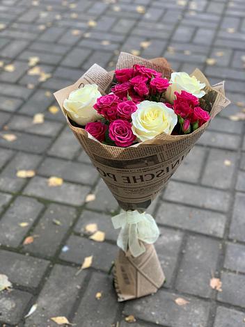 Букет цветов из: Розы в Бакчаре