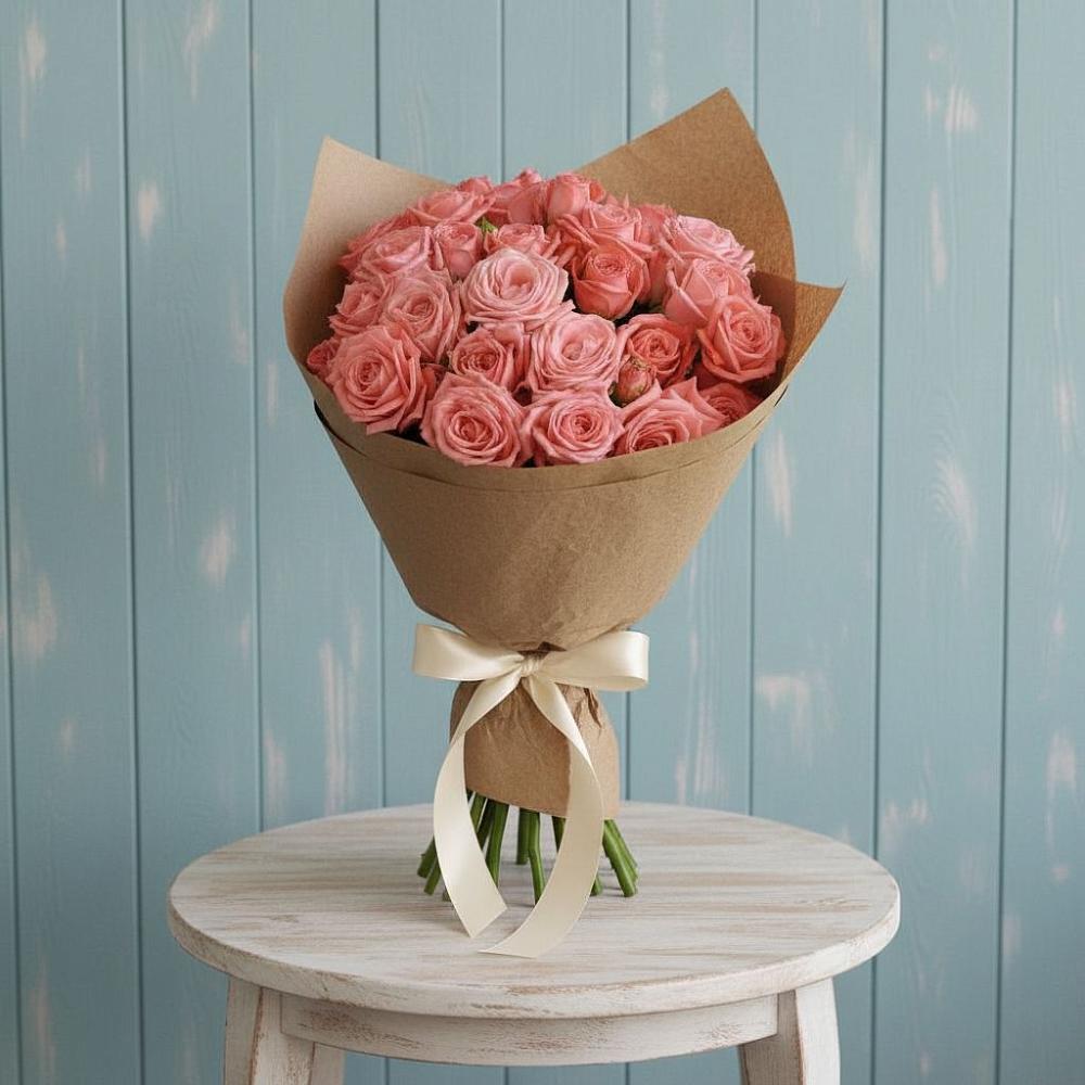 Букет цветов из: Розы в Бакчаре