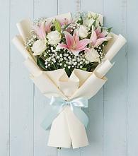 Букет Лилии в Бакчаре Букет цветов из:  Лилии в Бакчаре