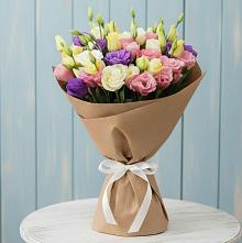 Букет Цветная эустома в Бакчаре Букет цветов из:  Лизиантусы в Бакчаре